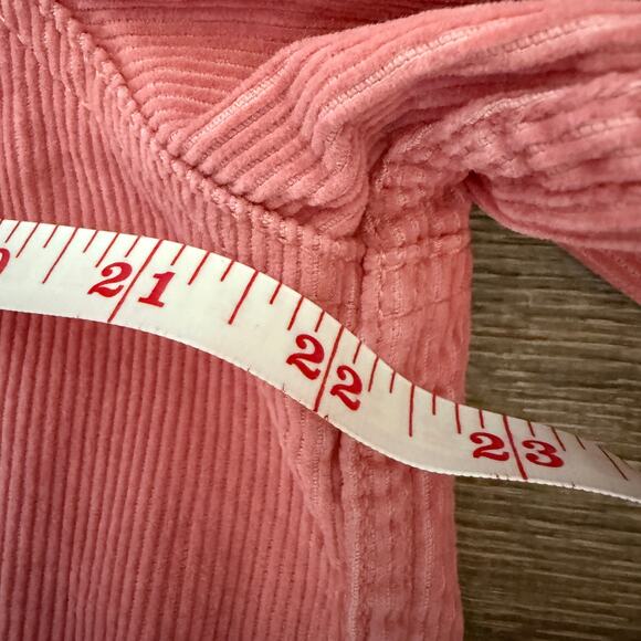 Upcycled Old Navy Corduroy Trucker Jacket W/Harley Davidson Accents Size XL - Picture 10 of 11